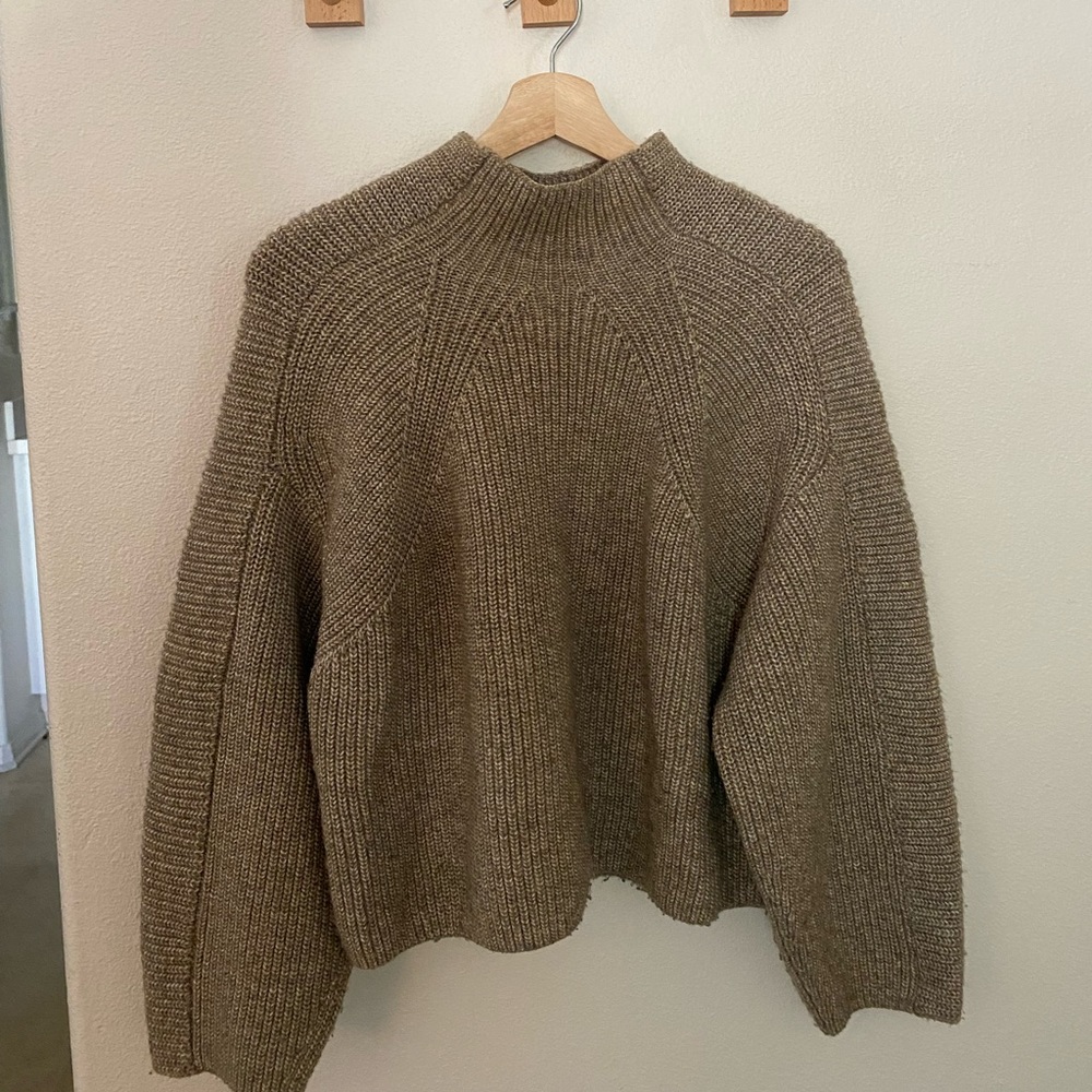 H&M Mock Neck Knit Sweater